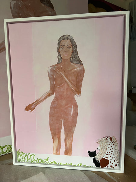 Resilience -  49.5 x 65.0 cm framed  Canvas Archival Print LE 1/10