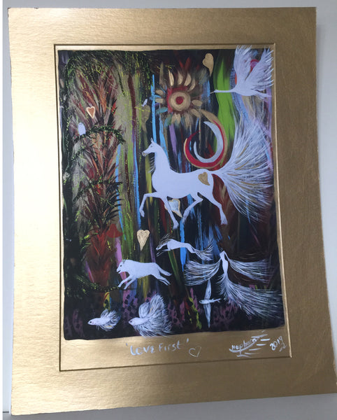 Love First - 20 x 16 mount, A3 Aperture. #2  SOLD