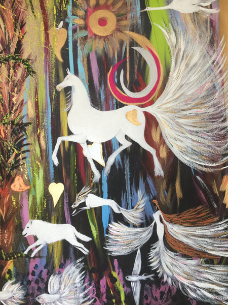 Love First - 90 x 120 cm -Availble for order - Giclee