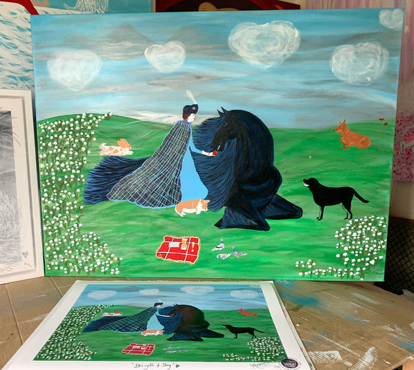 Strength & Stay -  Special Edition Archival Print - 67.0 x 53.0 cm