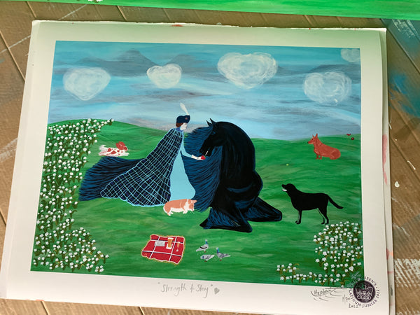 Strength & Stay -  Special Edition Archival Print - 67.0 x 53.0 cm