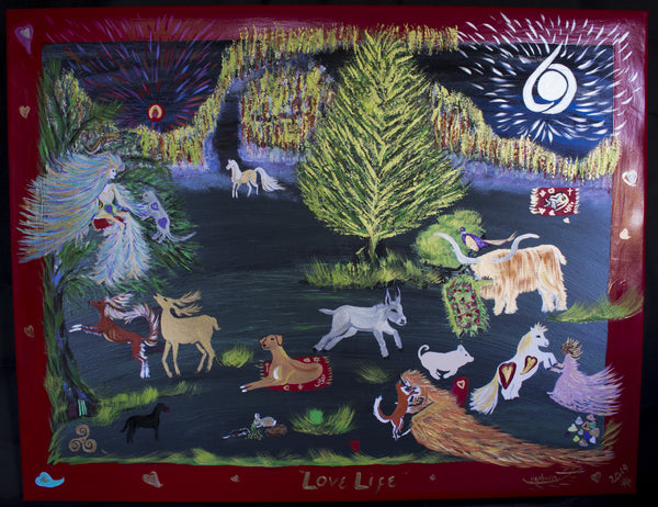 Love Life - 91.5 x 71.5 x 2cm canvas on stretcher bars