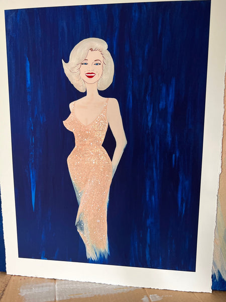 Simply Marilyn - Happy Birthday To You 36.5 x 48.5 Archival Print P/P 1