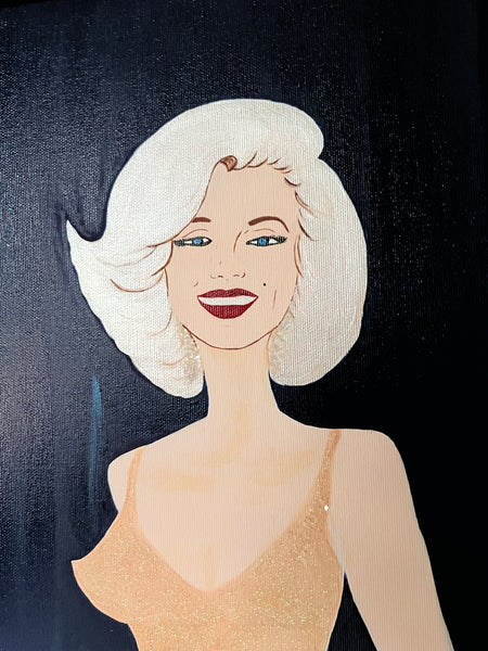 Simply Marilyn -  49.5 x 65.0 cm framed  Canvas Archival Print LE 1/10