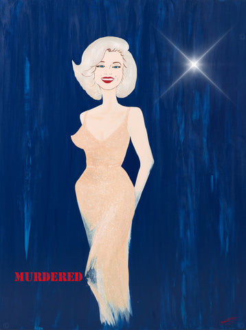 Simply Marilyn -  Murdered 36.5 x 48.5 Archival Print P/P 1