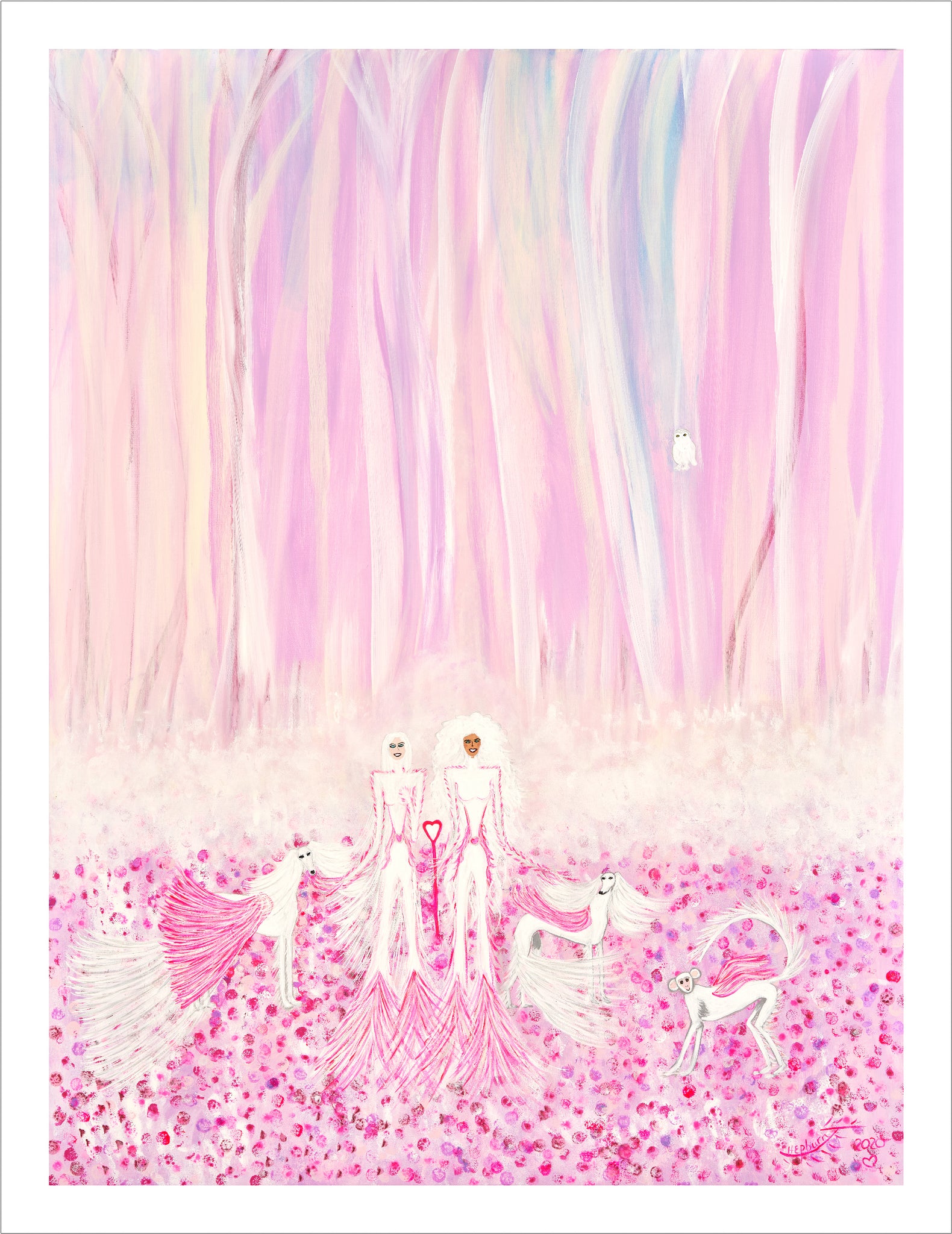 I Believe In Angels  - AP - Giclee 49.5 x 64.3 cm Open edition.